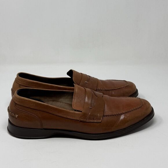 Cole Haan Grand Os Penny Loafers Mens 11 M Brown Leather Slip On Casual Shoes main image 11